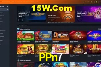 Interface moderna da plataforma PPn7